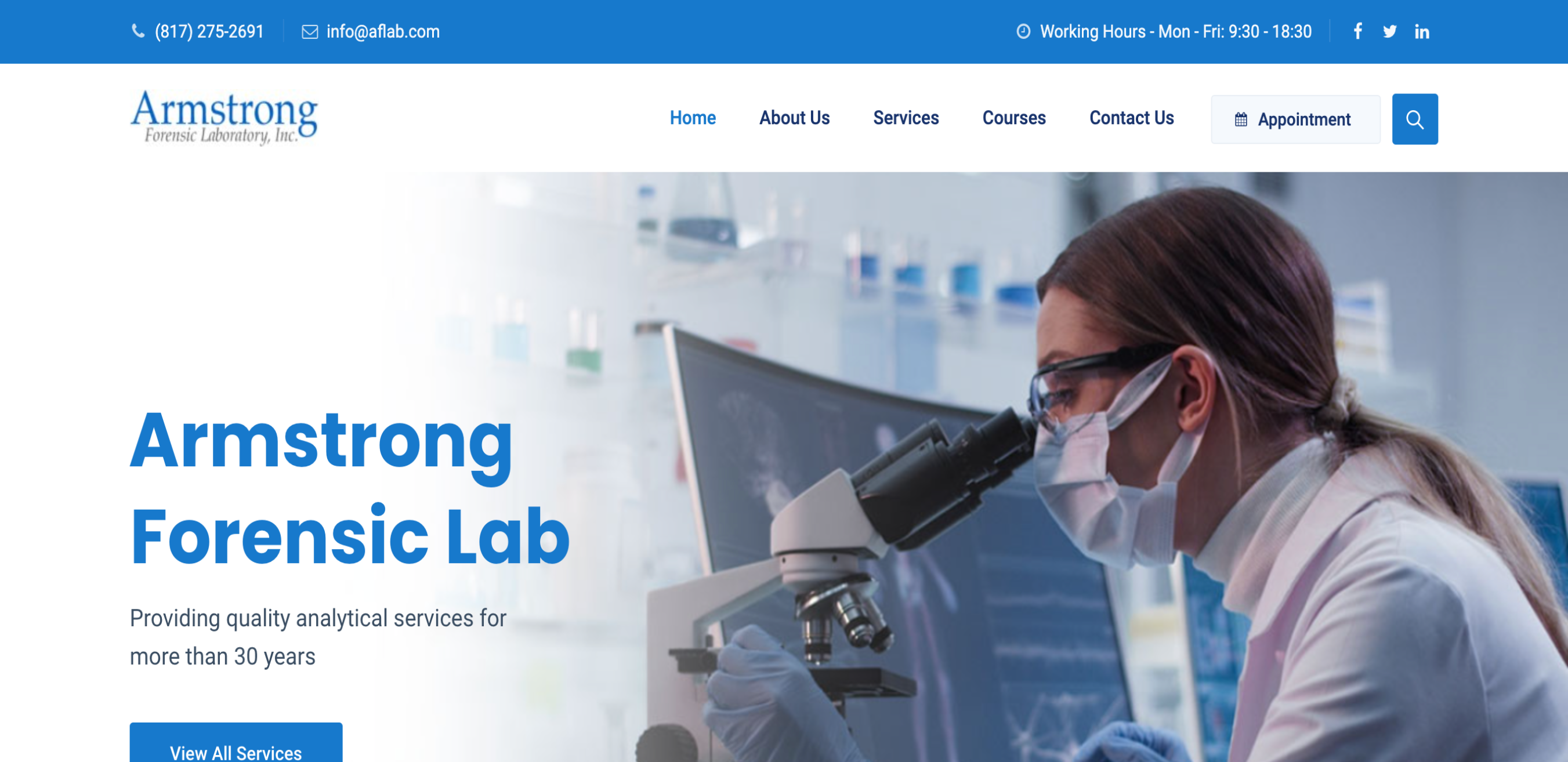 portfolio-Armstrong-Forensic-Lab-1